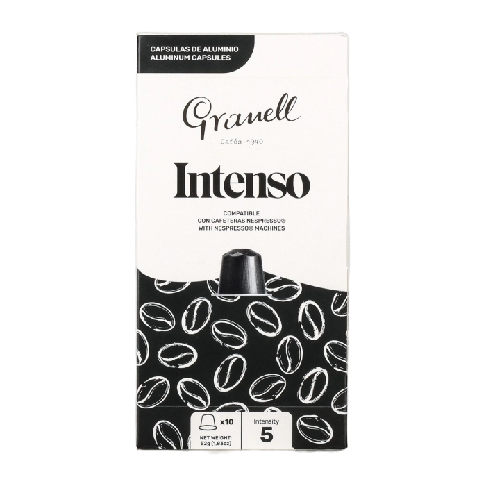 Granell Cafes Intenso természetes pörkölésű őrölt kávé 10db 52g