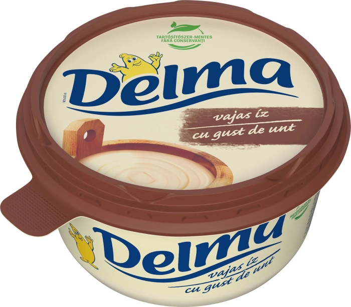 Delma vaj ízű margarin 39% 450g