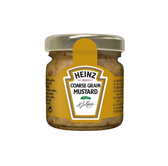 Heinz roomservice mustár 33ml/34g (80db/karton)