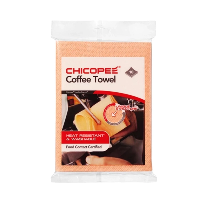 CHICOPEE mosható kávé kendő 43x32cm 10db/csomag
