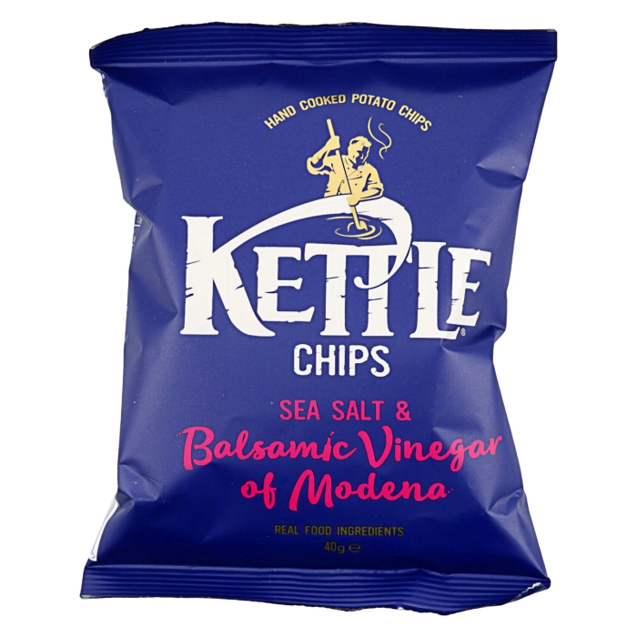Kettle balzsamecetes-sós burgonyachips 40g