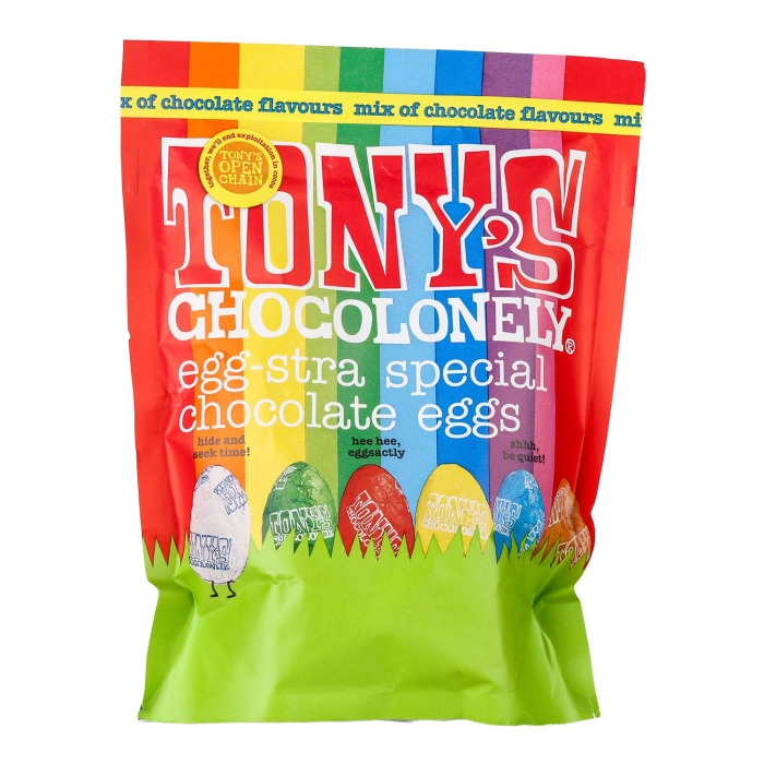 Tony's Chocolonely Egg-Stra különleges csokitojás válogatás 230g