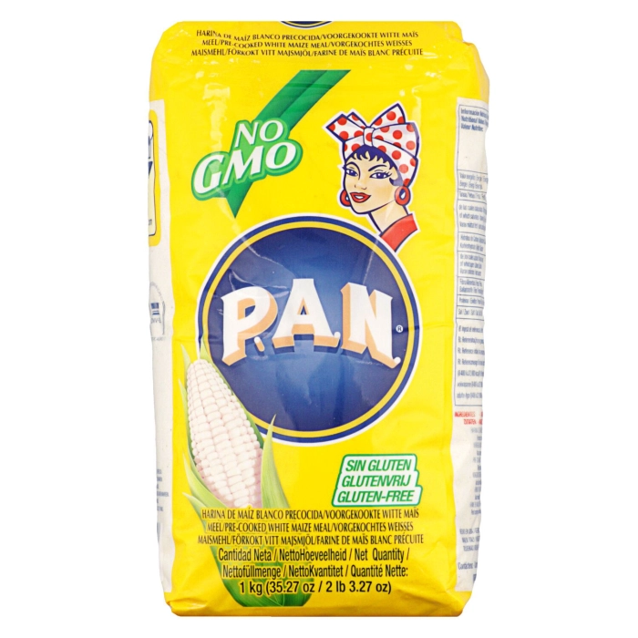 Harina PAN előfőzött fehér kukoricaliszt 1kg