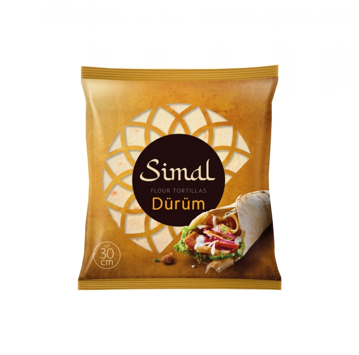 Simal dürüm tortilla 30cm 18db/csomag 1620g