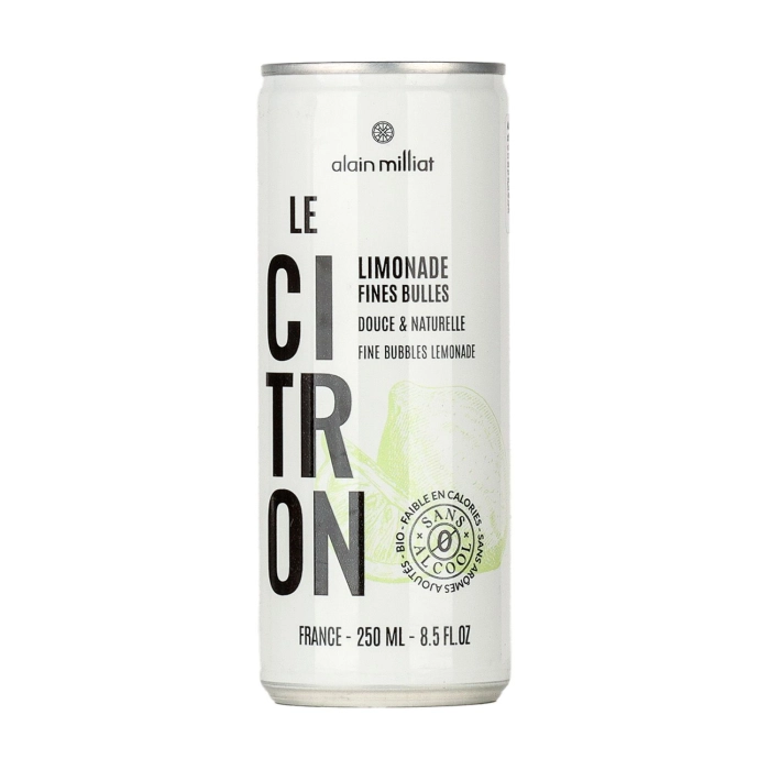 Alain Milliat limonádé szénsavas ital citrommal és citromhéjjal 0,25l