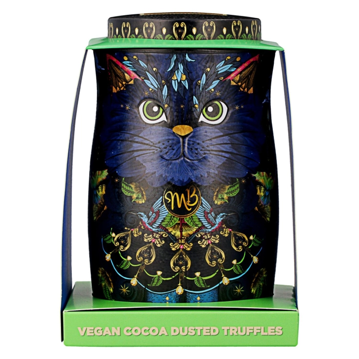 Monty Bojangles Midnight Prince Cat kakaóporba forgatott trüffelek kakaóbab-törettel 135g