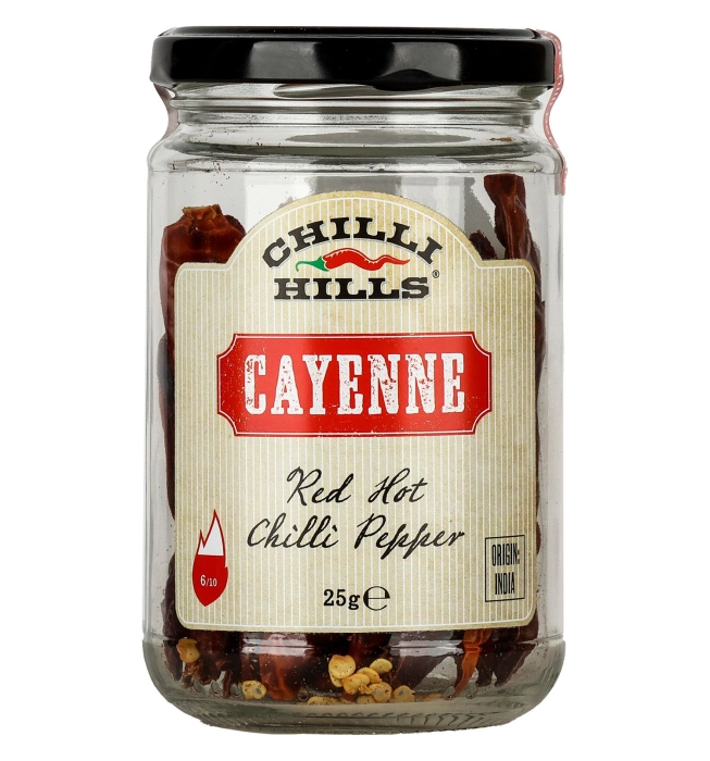 Chilli Hills cayenne chili paprika 25g