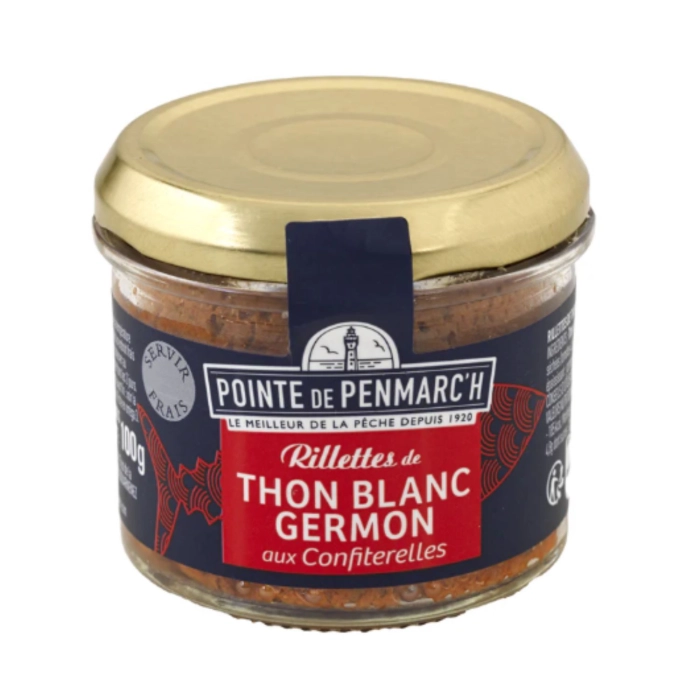 Pointe de Penmarc'h tonhal rillette paradicsommal 100g
