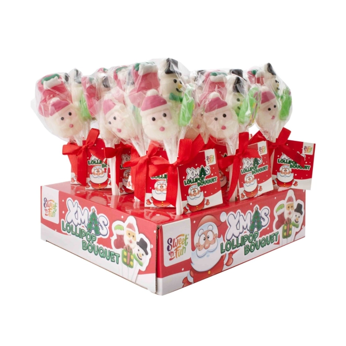 XMAS LOLLIPOP BOUQUETTE 4X10G/18DB