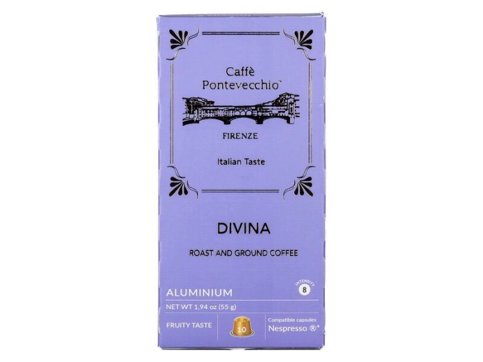 Caffé Pontevecchio Divina kézműves kávé 10db 55g