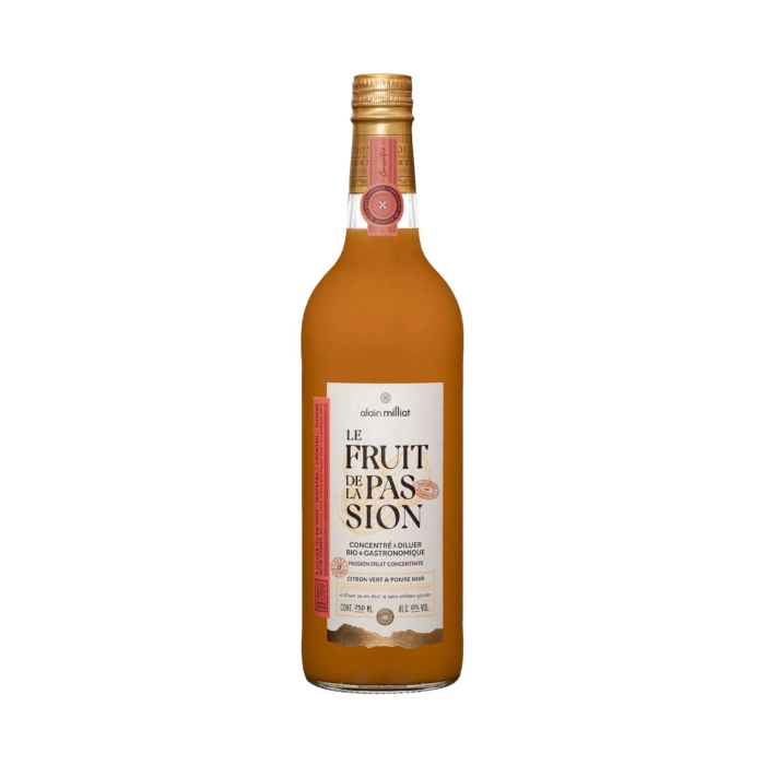 Alain Milliat organic passiógyümölcs koncentrátum BIO 0,75l