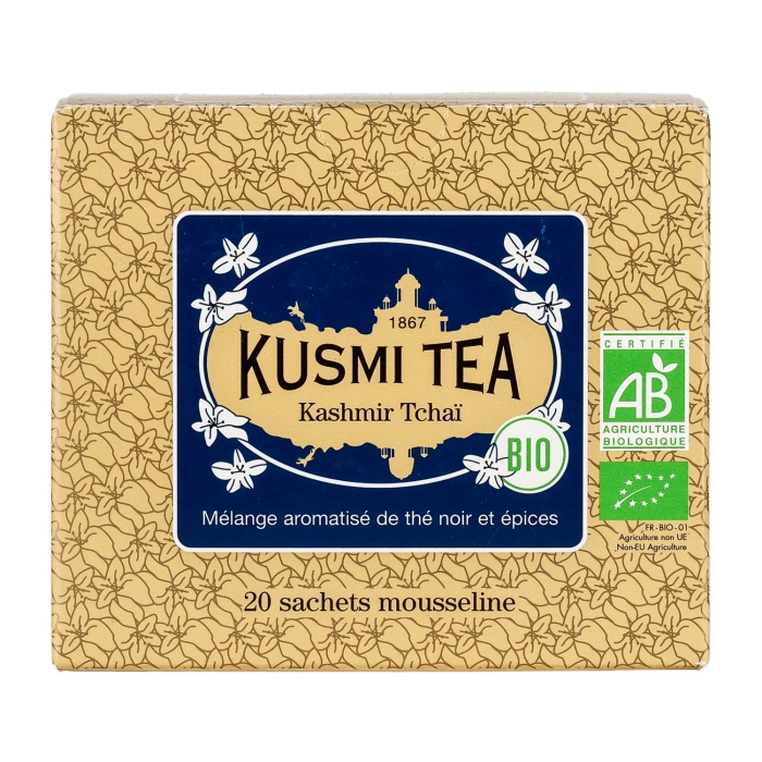 Kusmi Kashmir Tchai fekete tea 20 filter 40g