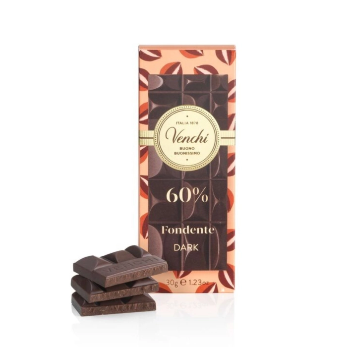 Venchi mini extra étcsokoládé szelet 60% 30g