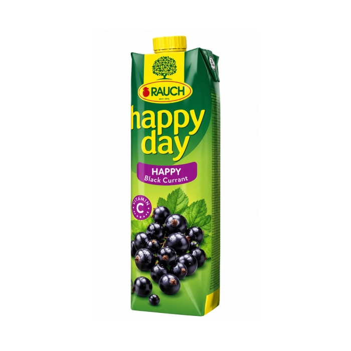 Happy Day Feketeribizli üdítőital 25% 1l