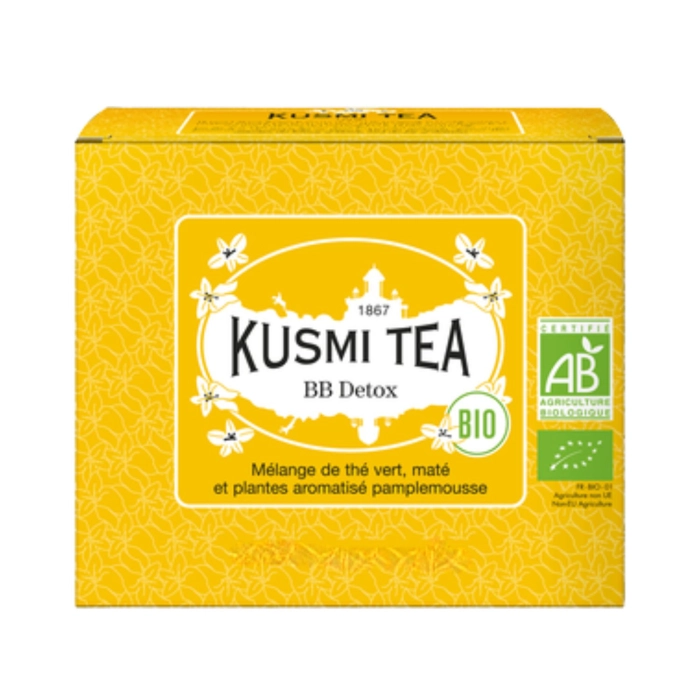 Kusmi herba BB detox szálas tea papír dobozos 100g