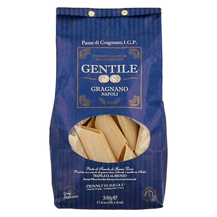 Gentile Pennoni Rigati durumlisztes száraztészta 500g