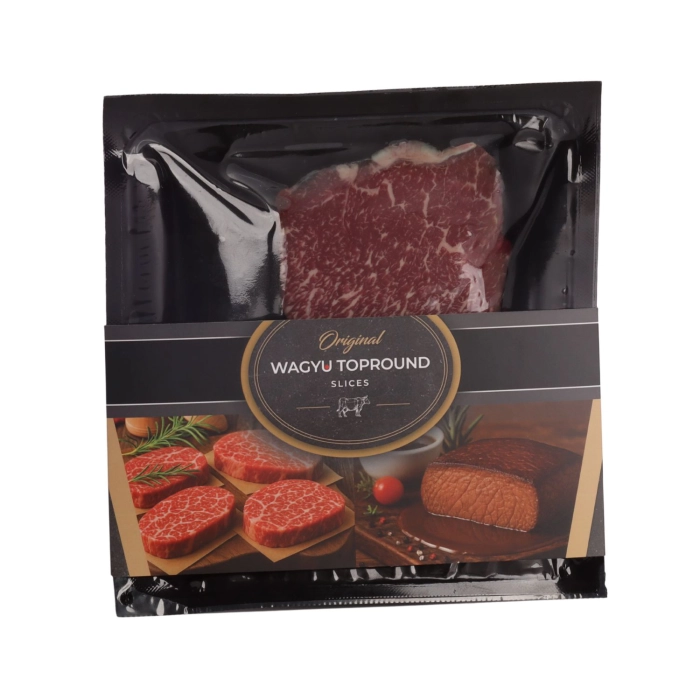 Toriyama japán wagyu A5 top-round yakiniku szeletek fagyasztott 150g