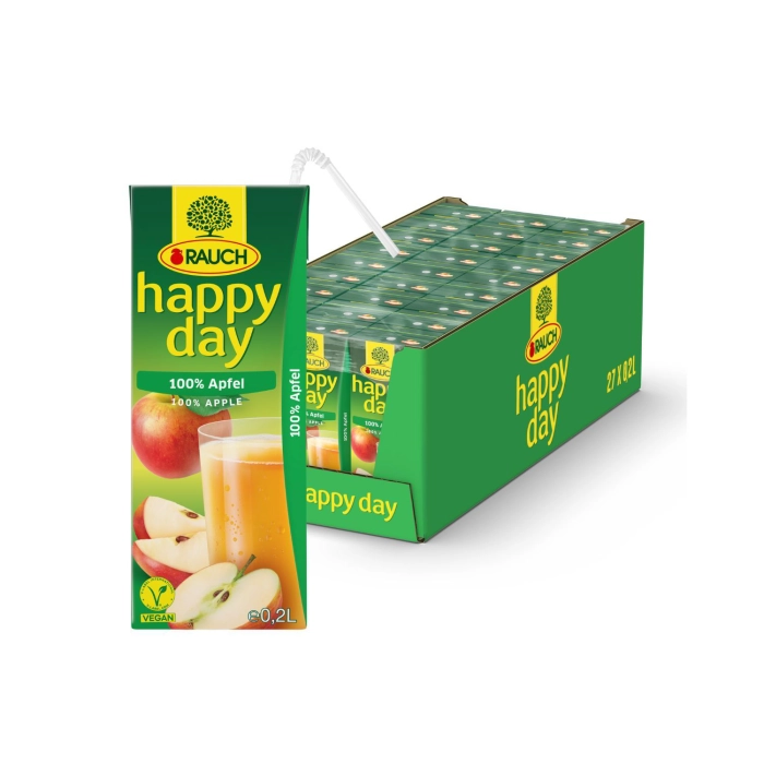 Happy Day alma üdítőital 100% 0,2l