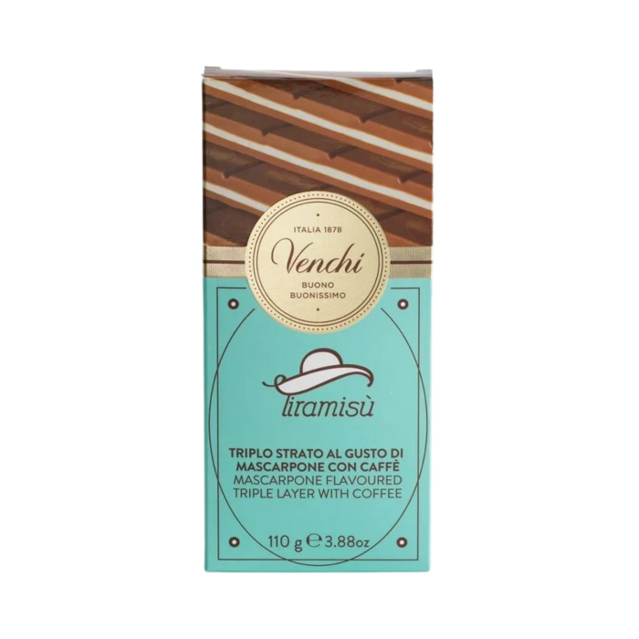 Venchi Tiramisu táblás csokoládé 110g