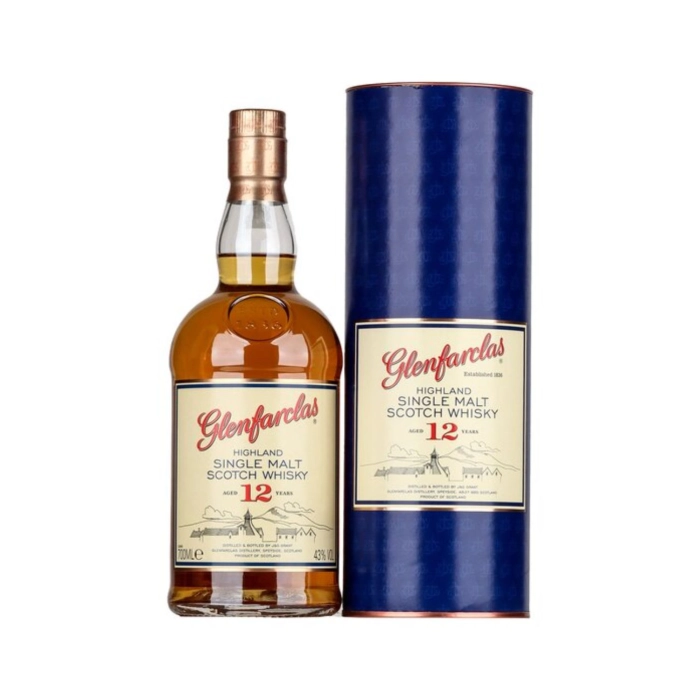 Glenfarclas 12 éves whisky 43% 0,7l