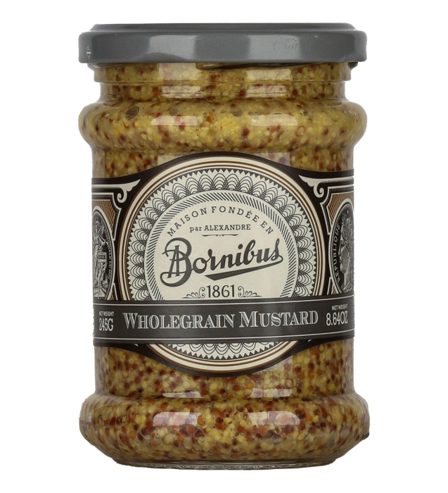 Bornibus rusztikus magos mustár 245g