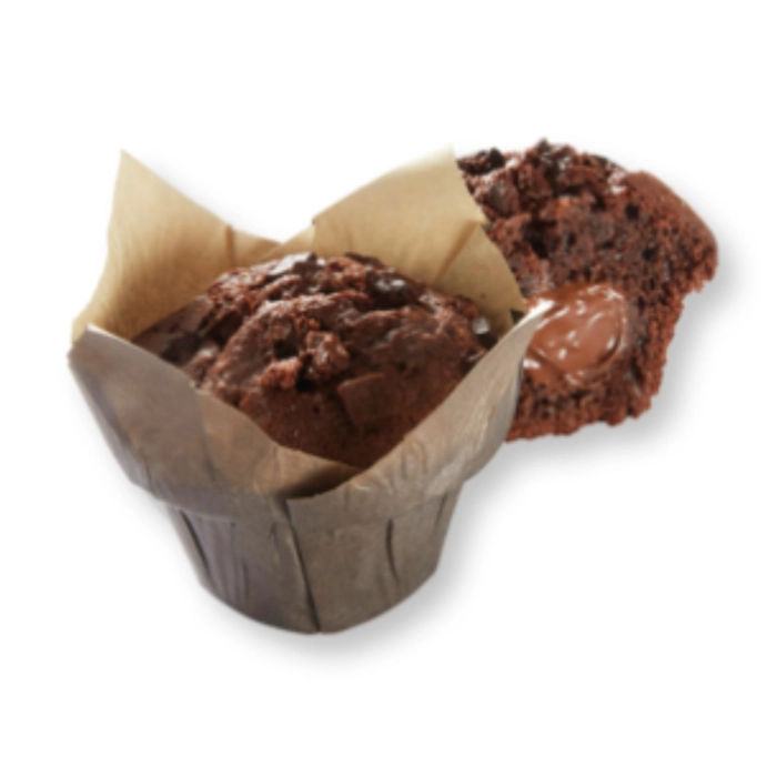 Bridor mogyorókrémmel töltött csokoládés muffin fagyasztott 28x120g