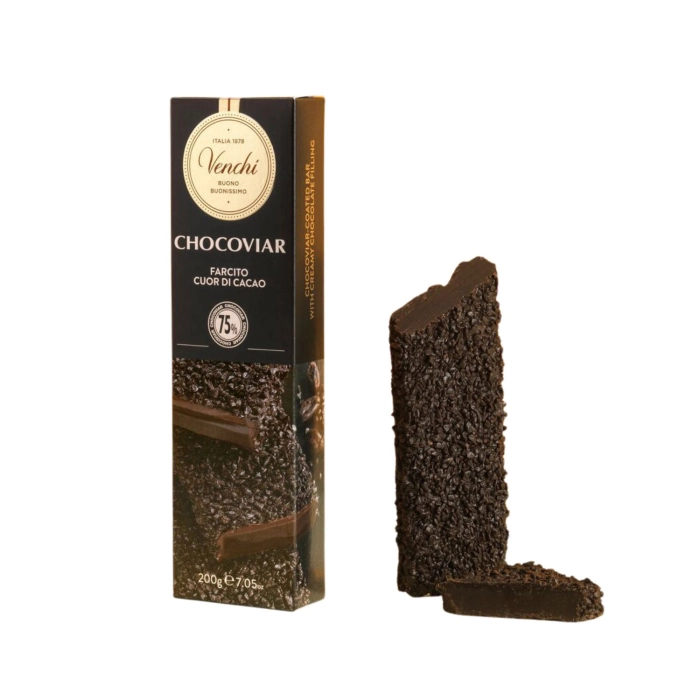 Venchi chocoviar soft táblás étcsokoládé 200g