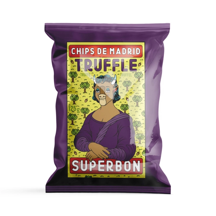 Superbon Chips de Madrid szarvasgombával ízesített burgonyachips 125g