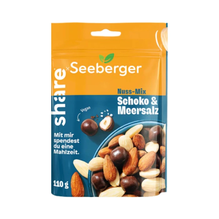 Seeberger mandula mix tejcsokoládéval 110g