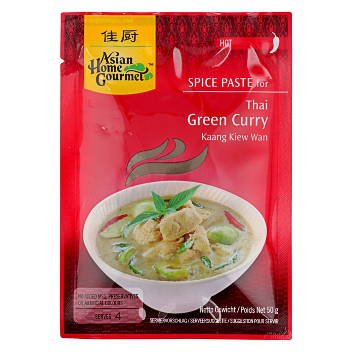 AHG thai csípős zöld curry szósz 50 g