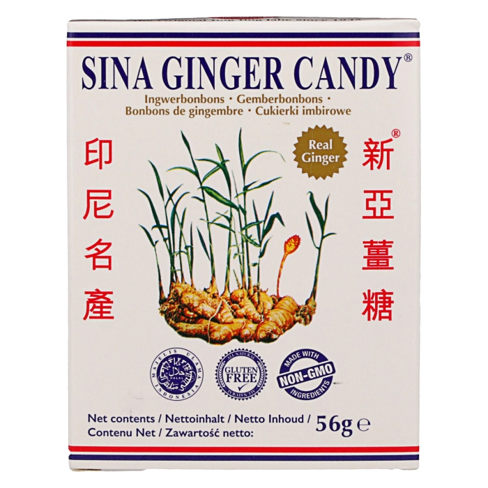 Ginger Candy cukorka 60g