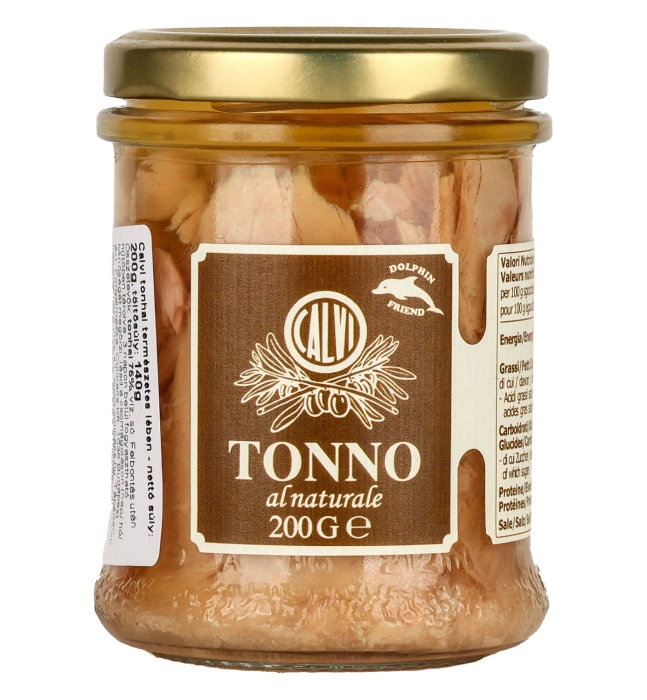Calvi tonhal természetes lében 200g