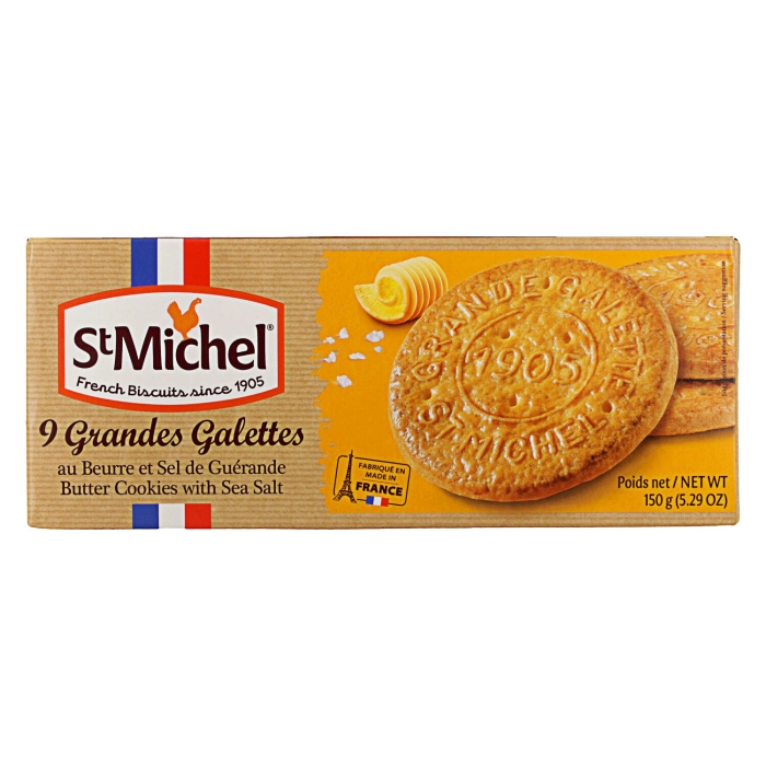 St Michel tengeri sós óriás vajas keksz 150g