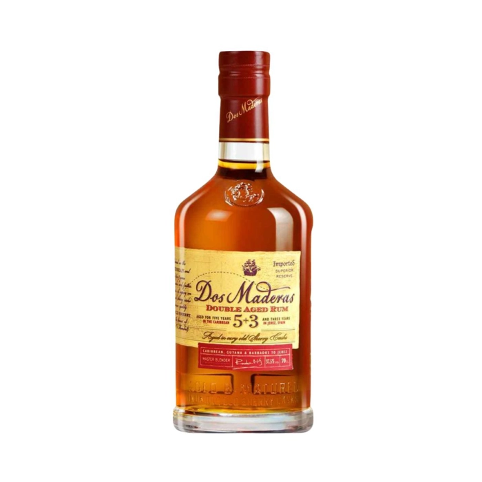 Dos Maderas 5+3 év rum 37,5% 0,7l
