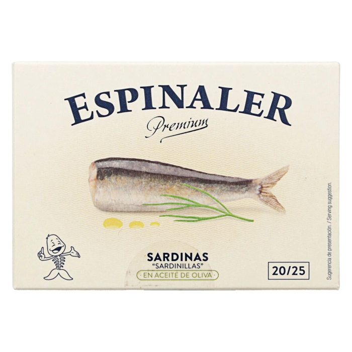 Espinaler apró szardíniák olívaolajban 115g