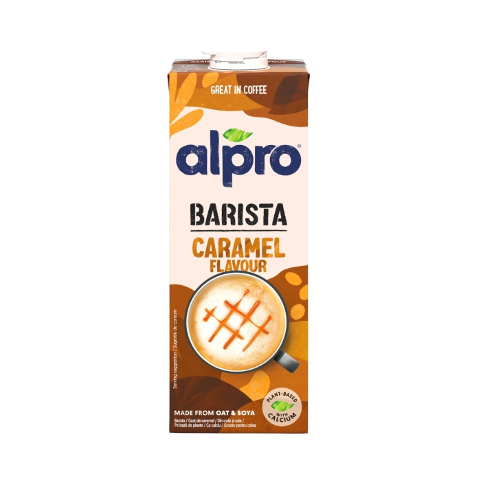 Alpro Barista Karamellízű zab- és szójaital 1l