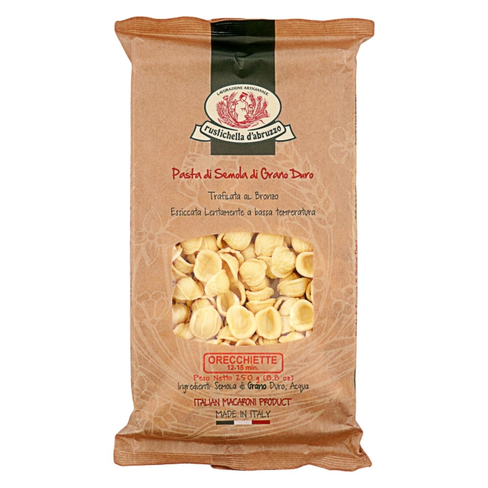 Rustichella Orechiette del prete durum száraztészta 250g