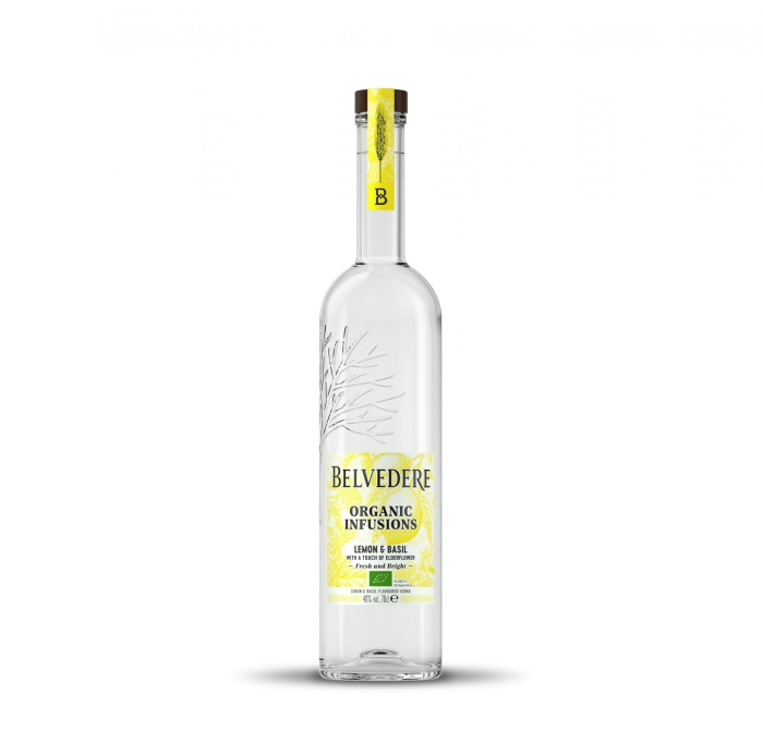 Belvedere Organic Infusions Lemon & Basil vodka 40% 0,7l
