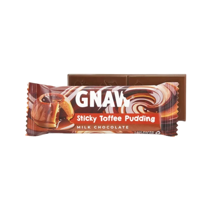 Gnaw Milk Sticky ragacsos karamellás puding tejcsokoládés szelet 35g
