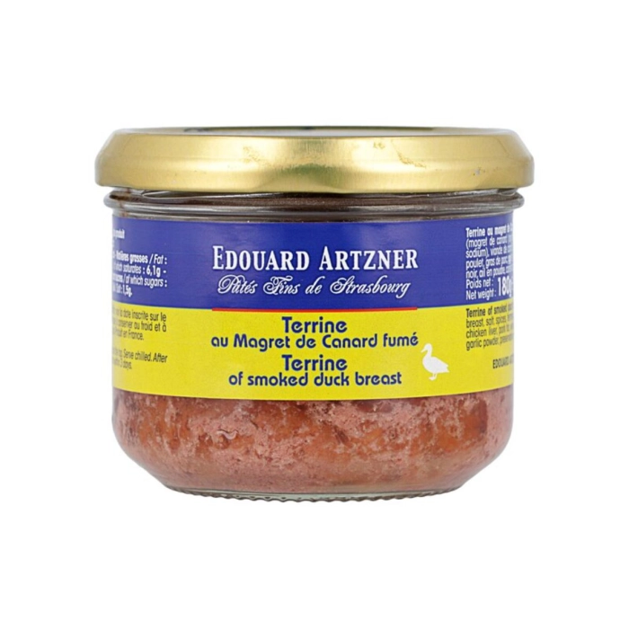 Edouard Artzner füstölt kacsamáj pástétom 180g