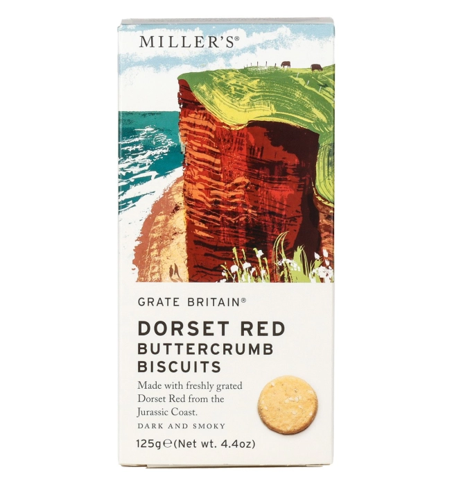Artisan Biscuits Grate Britain füstölt cheddar sajtos vajas keksz 125g