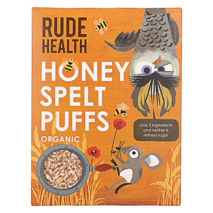 Rude Health mézes puffasztott tönkölybúza 175g