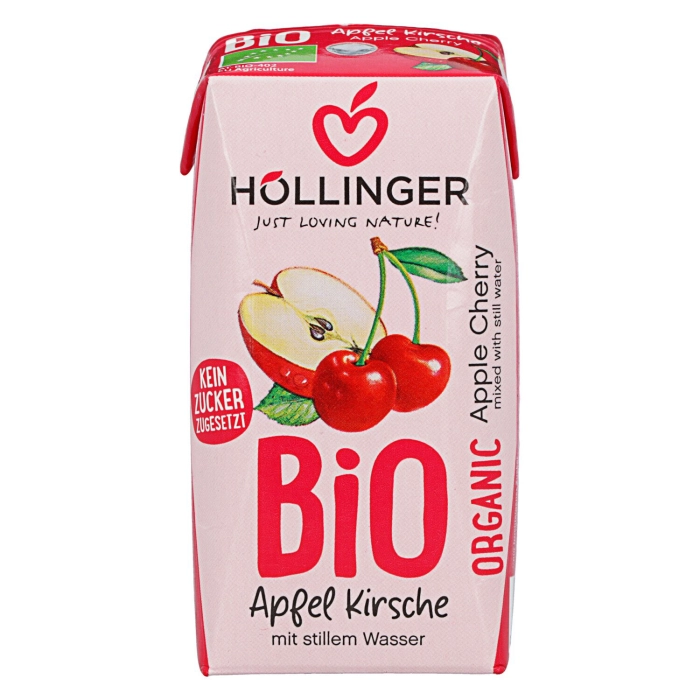 Höllinger alma-meggy bio gyümölcsital 0,2l