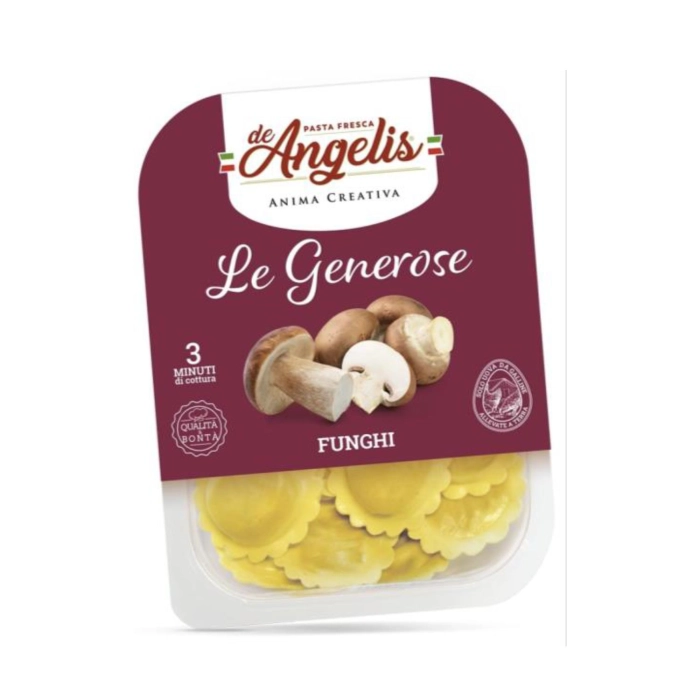 De Angelis gombás töltelékes friss tészta 250g