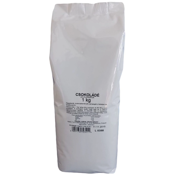 Tutti csokoládéízű pudingpor 1kg