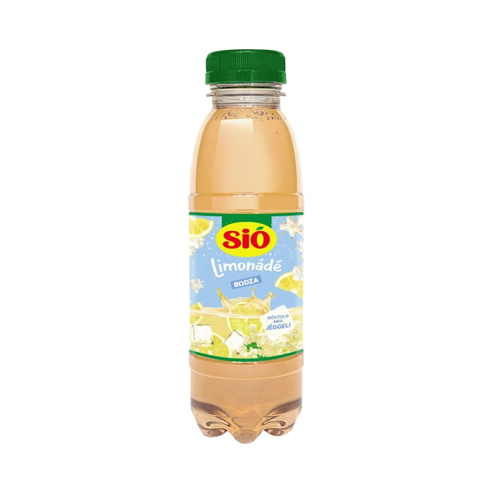 SIÓ limonádé élénk bodza 3% 0,4l