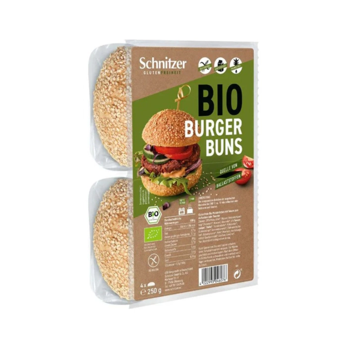 Schnitzer bio hamburger zsemle gluténmentes 250g