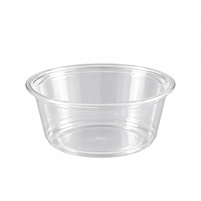 Műanyag mikrózható salátás tégely 150ml 100db/csomag PP