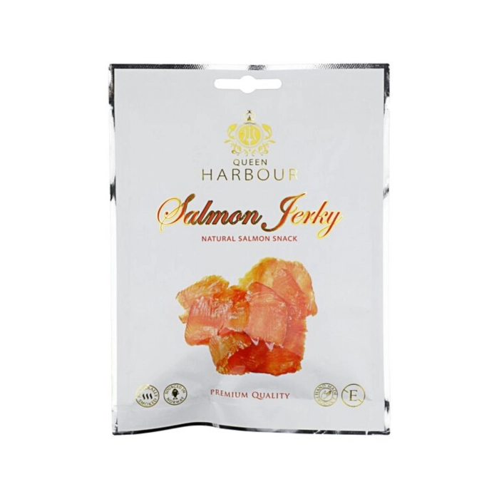 Queen Harbour fagyasztott lazac jerky 36g