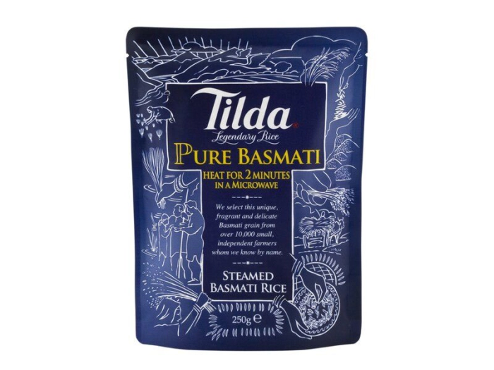 Tilda előgőzölt basmati rizs 250g